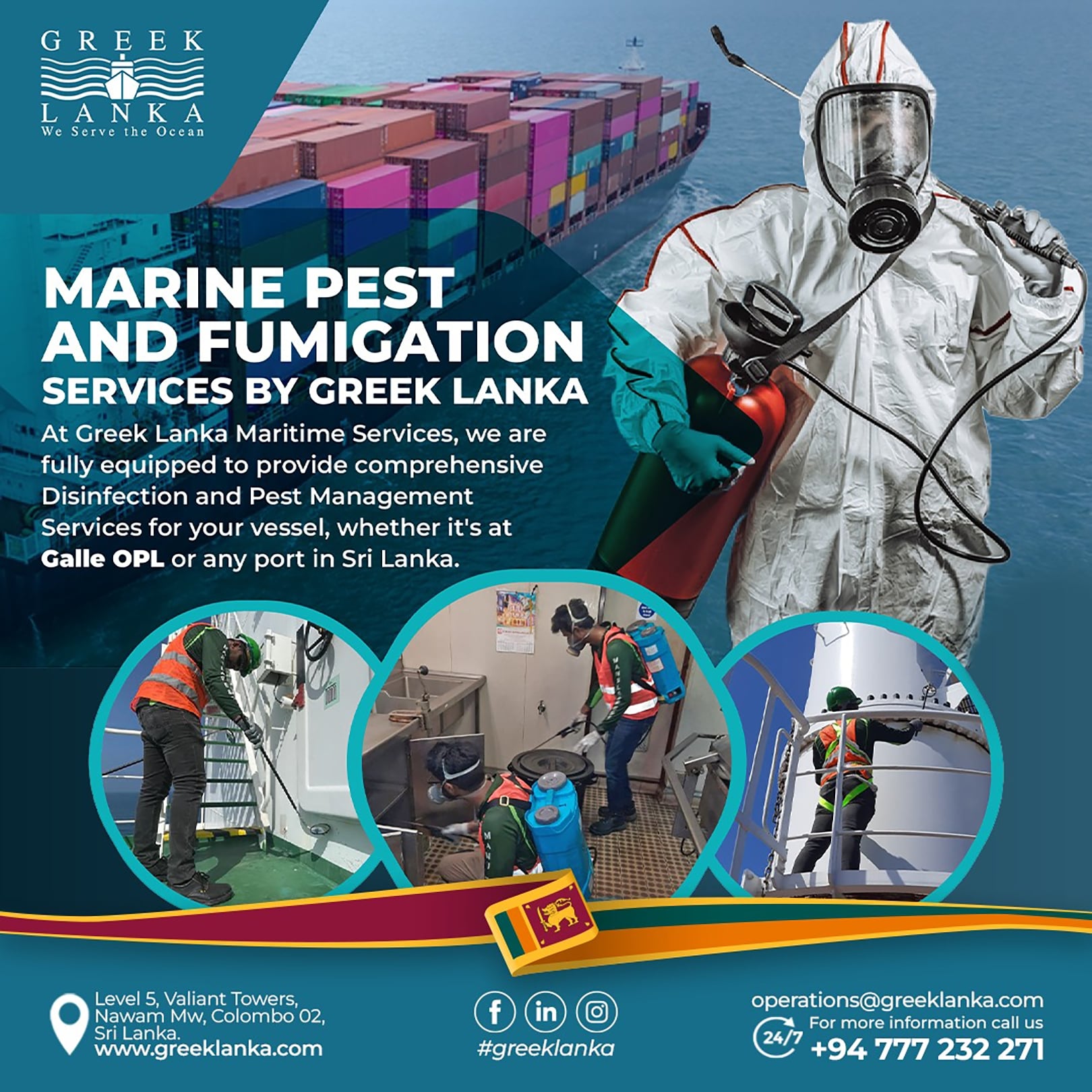 Marine Pest & Fumigation Services - Example 1